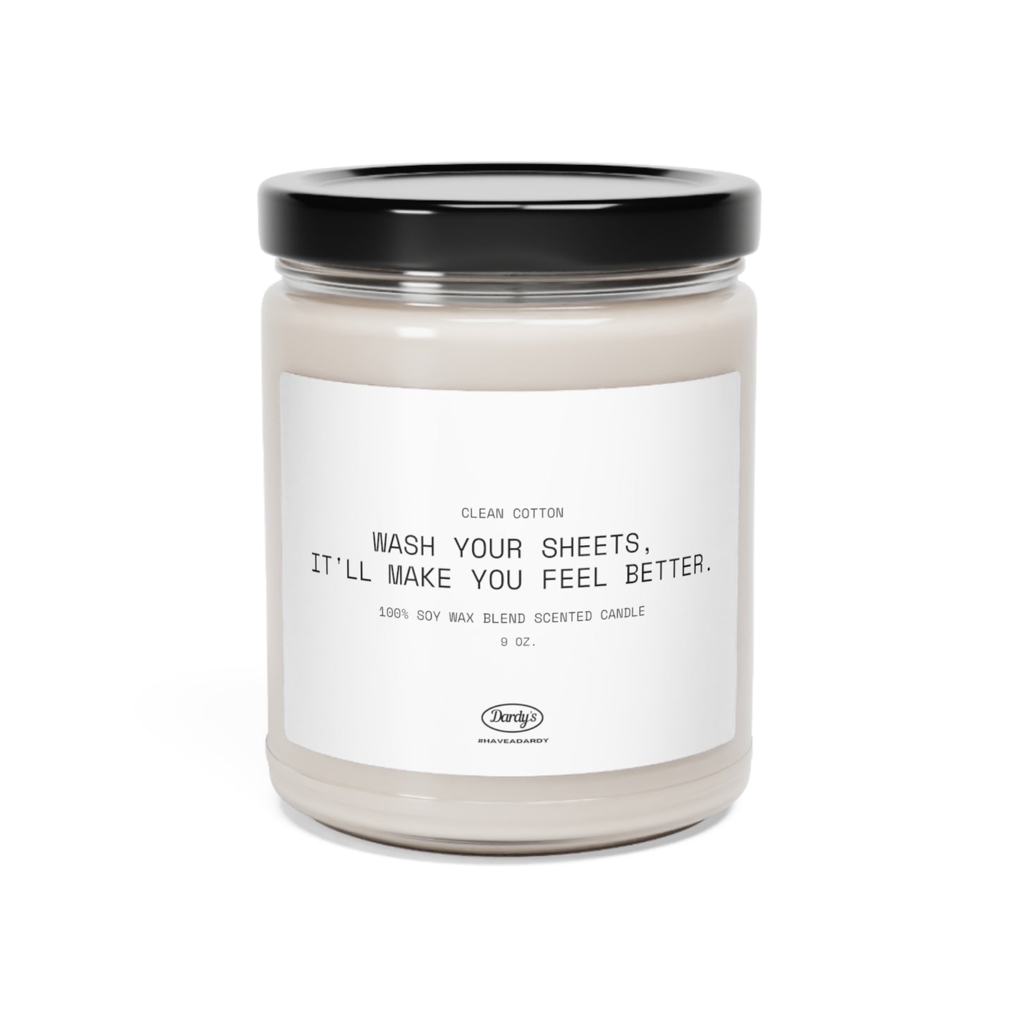 ‘Wash Your Sheets’ 9 oz. Scented Soy Candle