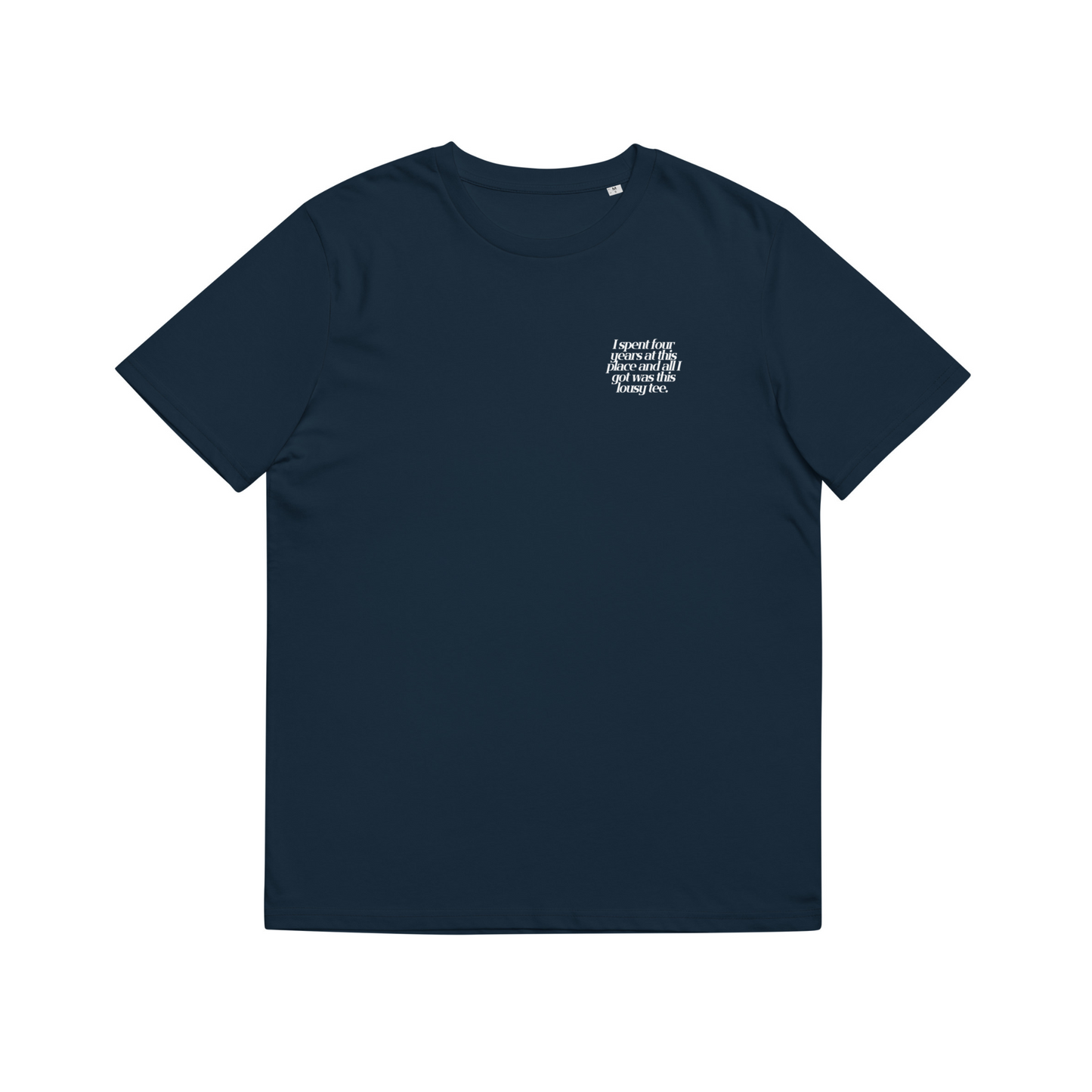 'Lousy' T-Shirt in Navy & White