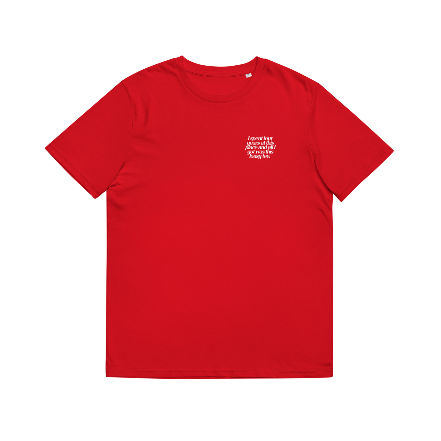 'Lousy' T-Shirt in Red & White